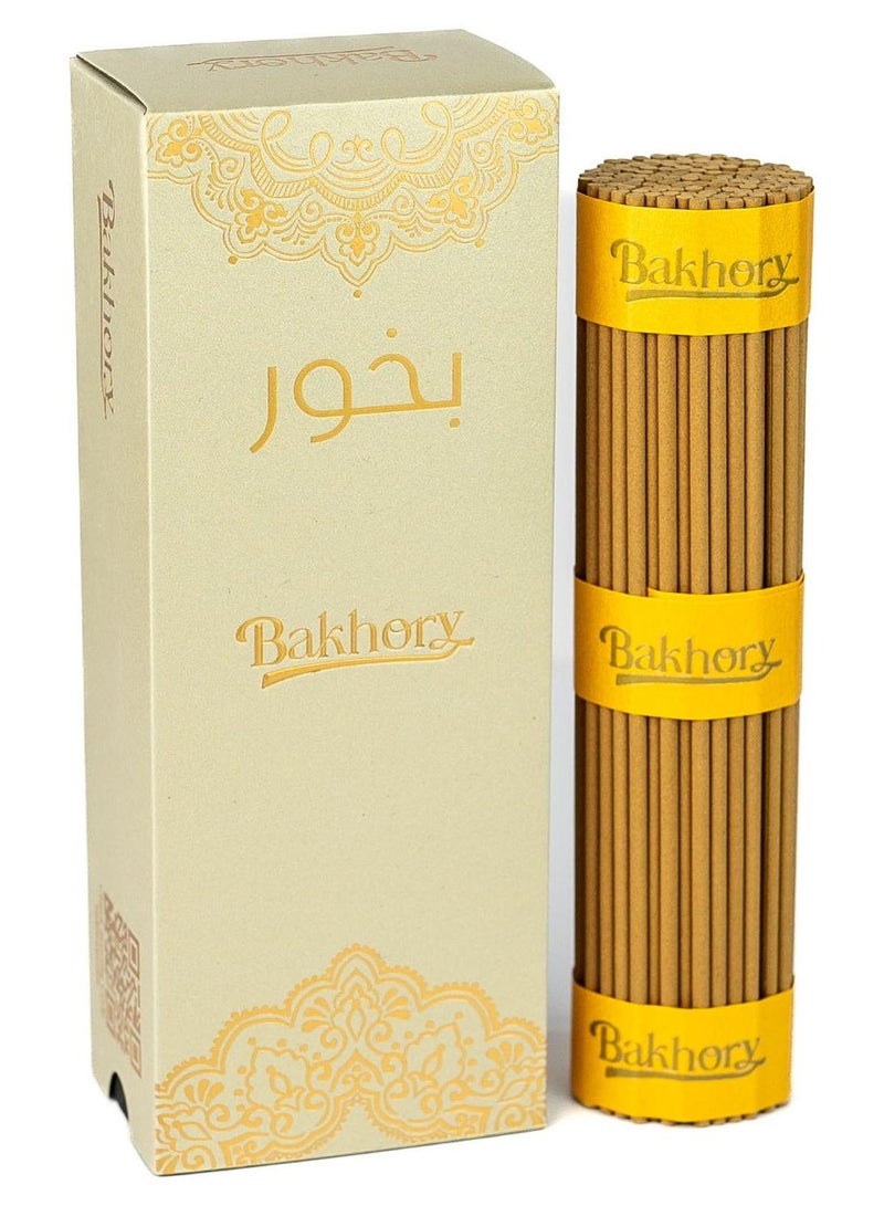 بخورى أعواد بخور العود الكمبودي، سمك 3 مم، 146 عودًا للديكور المنزلي، والمكتب، والتأمل، واليوغا - Image 1