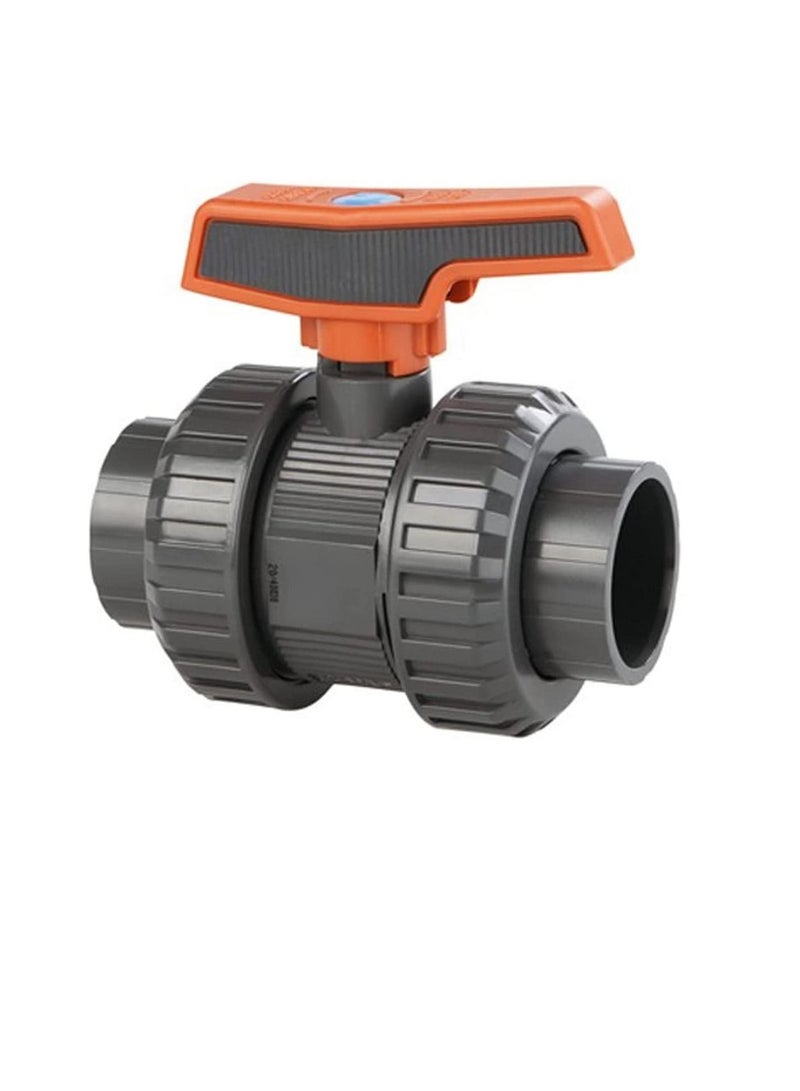 PVC Cepex PVC Heavy Duty Water Supply Pipe Fittings for Swimming Pool, Agriculture, Irrigation & Commercial Plumbing Use (1.1/4 Inch, Union Ball Valve) - Image 3