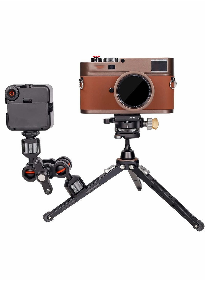 KASTWAVE - Articulating Magic Arm SLR Lightweight Gimbal Stabilizer Dual Ball Head 360 Degree Rotation For Camera Site Monitor, LED Light, Voice Recorder, Camera DSLR Monitor Video Cage - Image 1