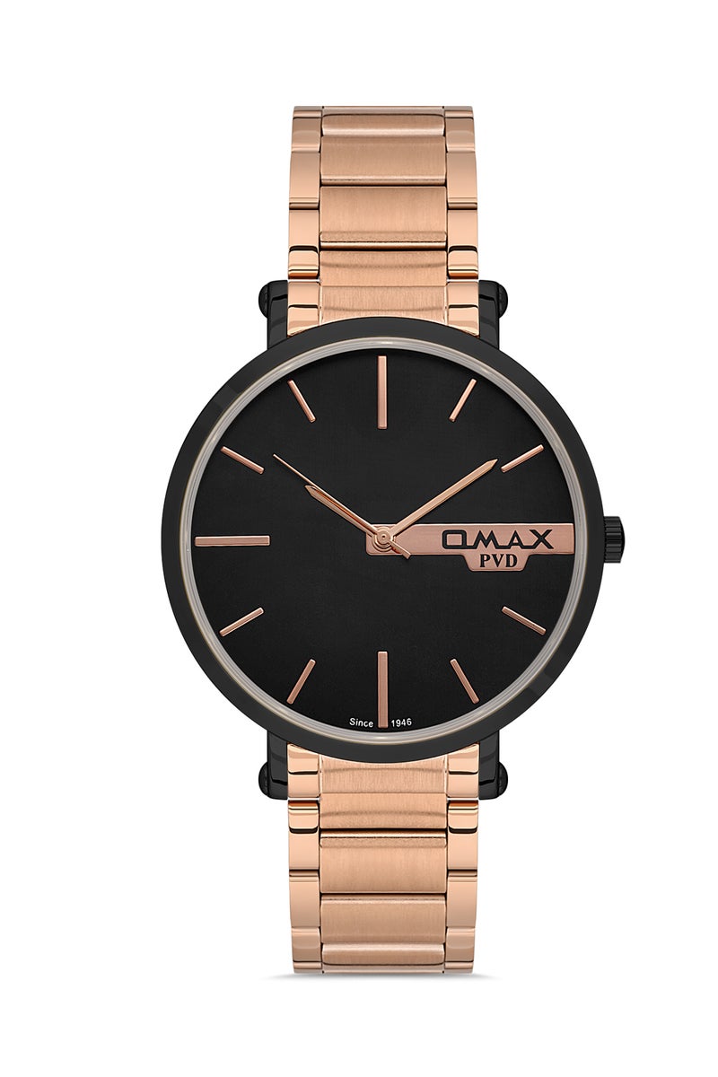 OMAX Men's Wrist-Watch | Analog | Stainless Steel Band | Elegant Design - Image 1