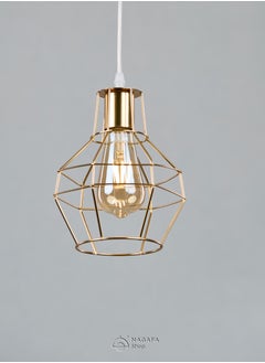 NAGAFA SHOP Gold pendant with 1 bulb RCG1005  - Image 2