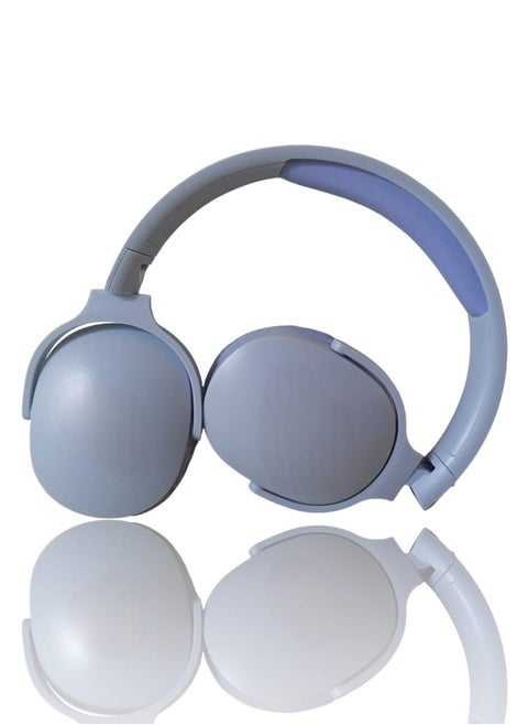 سماعات Tune JB530BT اللاسلكية فوق الأذن، صوت جهير نقي، مع شحن سريع، مكالمات بدون استخدام اليدين، اتصال متعدد النقاط، قابلة للطي - أزرق مضئ