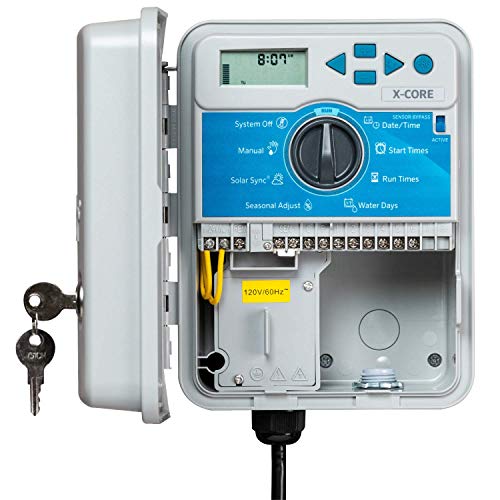 Hunter Industries Hunter XC600 X-Core 6 Station Outdoor Sprinkler Controller, Easy Install Irrigation Timer for Lawn and Garden, Weatherproof, 3 Programs, 4 Start Times - Image 3