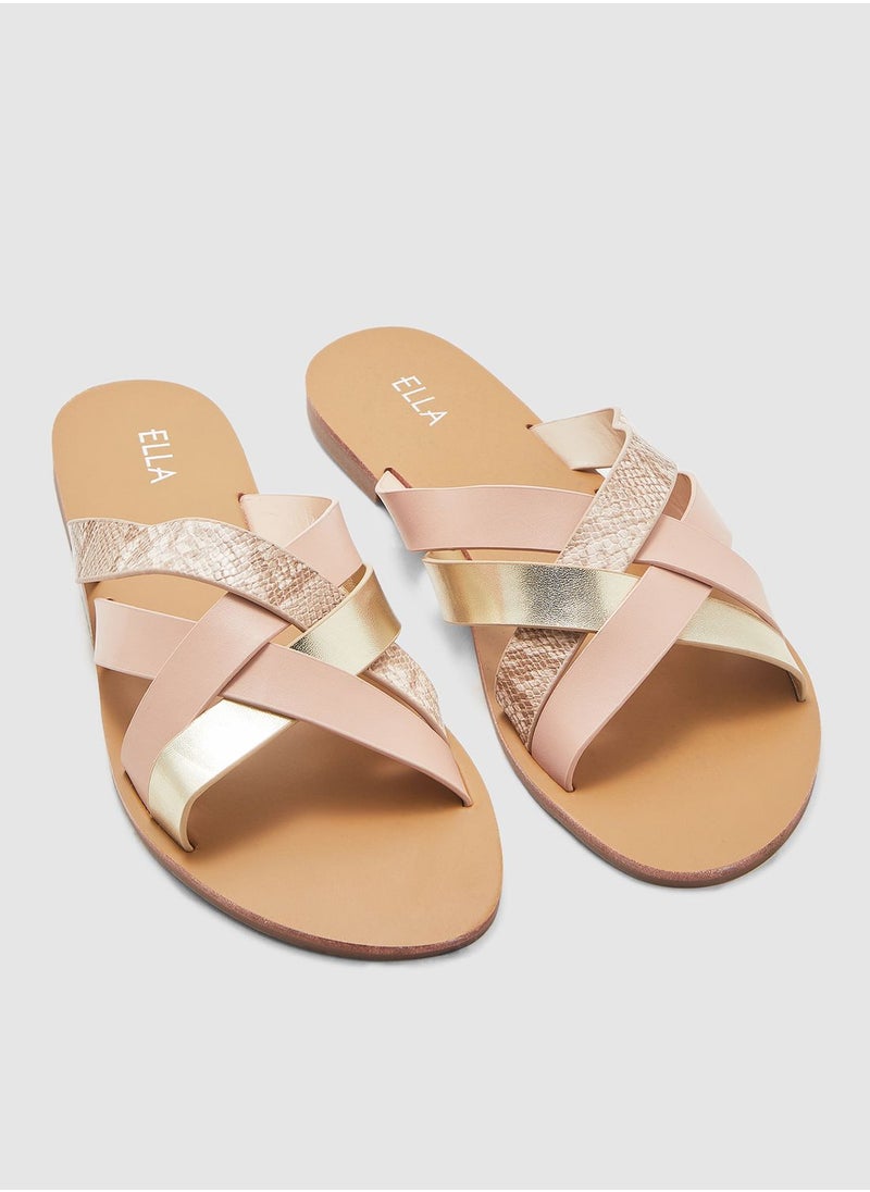 ELLA - Cross Front Sandal - Image 1