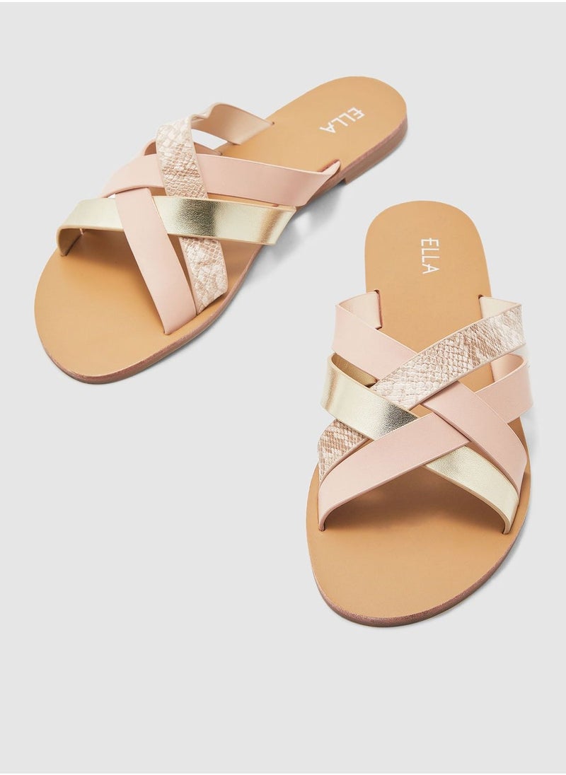 ELLA - Cross Front Sandal - Image 1