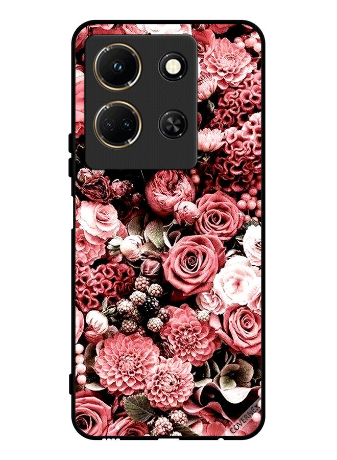 Covernex Protective Case Cover For Infinix Note 30 Peach Roses - Image 1