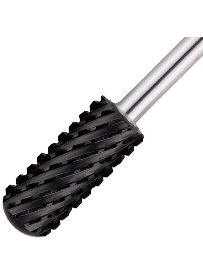 Pana Smooth Top Small Barrel 3/32" Shank Size (Dlc Black, 2X Coarse Grit) Fast Remove Acrylic Or Hard Gel Nail Drill Bit For Manicure Pedicure Salon Professional Or Beginner - Image 4