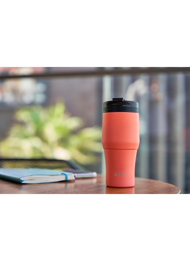 High Tide Travel Coffee Mug Black/Coral 380ML - pzsku/Z6A0A7744763DD1EEF49FZ/45/_/1738151886/cfd34529-bcec-47c8-98c7-a5c1e94e865b