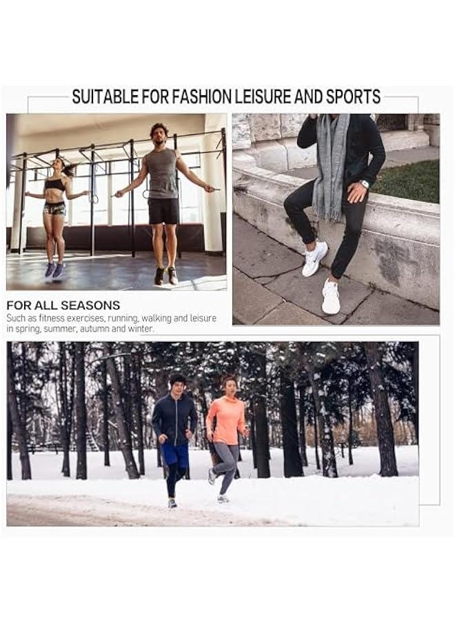 HOOKOR 7 Pairs Ankle Trainer Socks Cushioned Sports Socks for Men Non-slip Tab Cotton Breathable Low Cut Athletic Running Socks  - Image 5