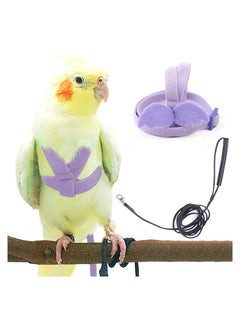 Y&D 1 Pcs Bird Training Leash Adjustable Parrot Flying Strap Rope Universal Flying Traction Lead Durable Outing Gadget Outdoor Training Toy for Birds Parrot Cockatiel Parakeet Lory  - Image 1