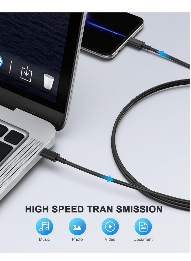 45W Super Fast USB-C Charger with 1M Type-C to Type-C Cable – UK 3-Pin Plug – PD/PPS Compatible – Black  - Image 2