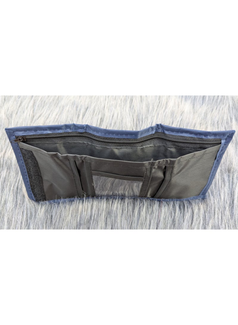 محفظة من الجينز كلاسكية بلمسة شبابية | مثالية للاستخدام اليومي والسفر | متعددة الجيوب وخفيفة الوزن - Image 5