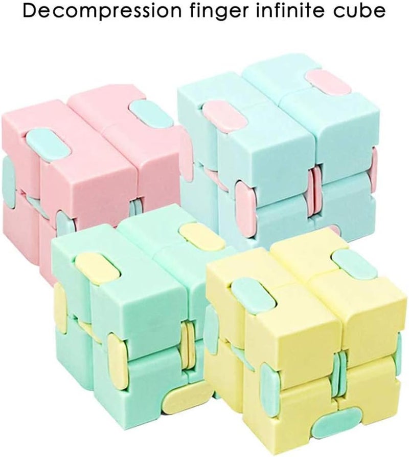 klarako Infinity Cube Cube Toy, Pressure Reduction Educational Toys For Killing Time Fidget Toys Infinite Cube, New Version Fidget Finger Toy For Develop The Brain And Improve Concentration - Image 5