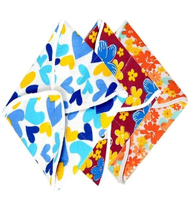 VYNTRIX VYNTRIX Cotton Square Premium Roti CoverChapati CoversRoti RumalTraditional Roti Rumals Traditional Rumals to Keep RotiChapati Fresh Assorted Color Set of 4  - Image 5