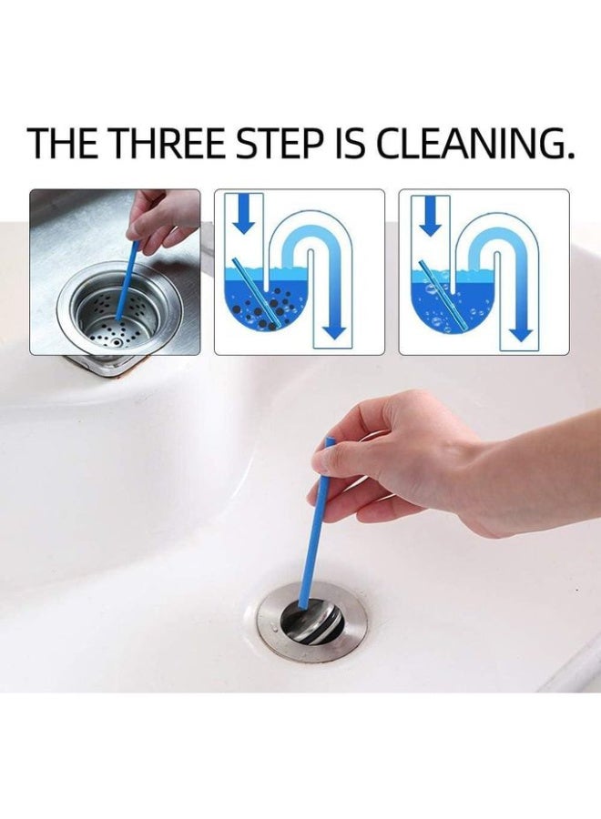 اعواد تصريف مياه الحوض والبانيو أعواد رفيعة جدًا بتدخل بسهولة من فتحة المصفاة (الحوض أو البانيو)  بتتفاعل مع المياه وتذيب الدهون والتكتلات اللي بتسد المواسير مش محتاجة لا مياه مغلية ولا كيماويات  كل عود بيشتغل لمدة شهر كامل بكفاءة عالية مش بتنزل في الصرف، بتثبت في مكانها وتذوب تدريجيًا بتسيب ريحة معطرة ومنعشة في المطبخ أو الحمام - Image 4