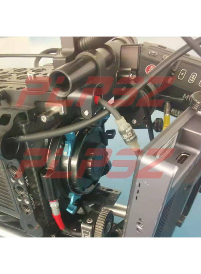 PL Machine Body Cover Machine Blocking Protective Cover Dust Cover Film Camera Adapter Ring PL Bayonet Blocking Cover Abs Plastic-Color:Blue PL Port Body Cover  - Image 4