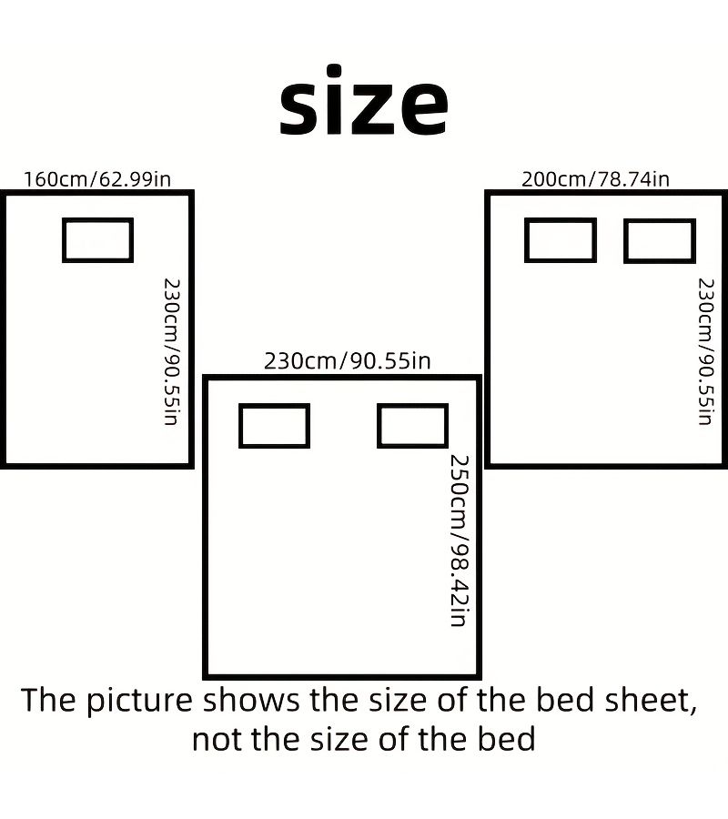 Simple Elegant Double Layer Gauze Bed Sheet Soft Breathable Fade Resistant 62.99x90.55 - Image 3