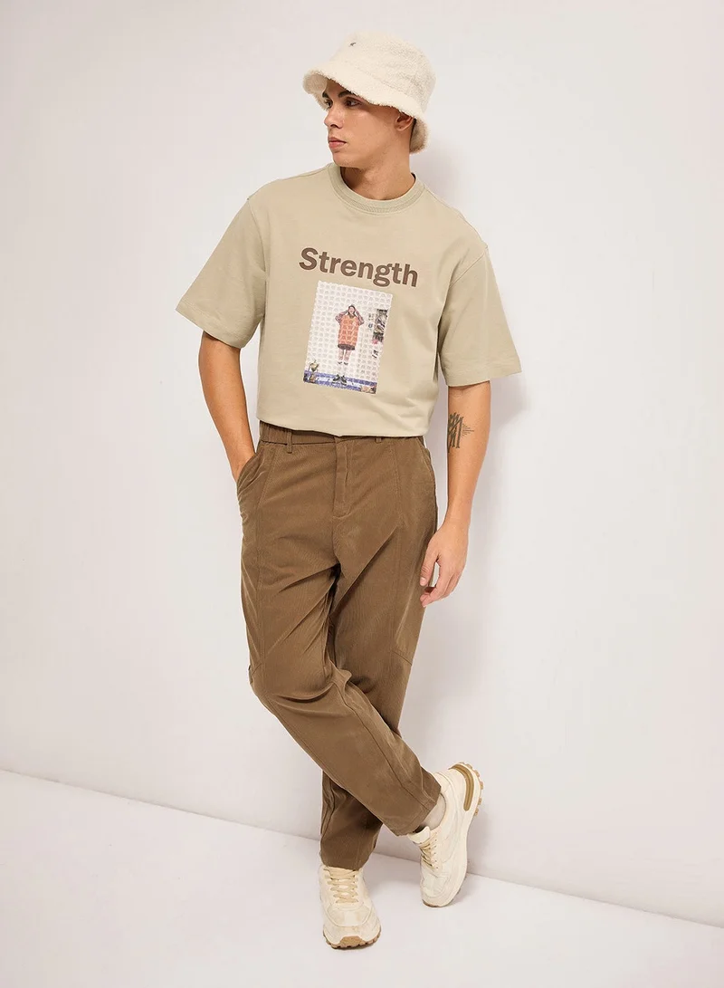 THE BEAR HOUSE Men’s Cotton T-Shirt – Soft, Breathable & Comfortable, Perfect for Casual Wear, Ideal for Everyday & Summer Wear