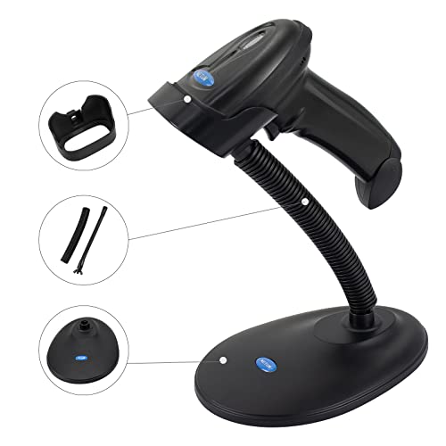 NETUM Adjustable Barcode Scanner Stand Hands Free Barcode Scanning Bar-Code Reader Cradle Holder Adjustable Goose Neck Stand for NT-1698W NT1698LY NT-1228BL NT-1228BC - Image 4