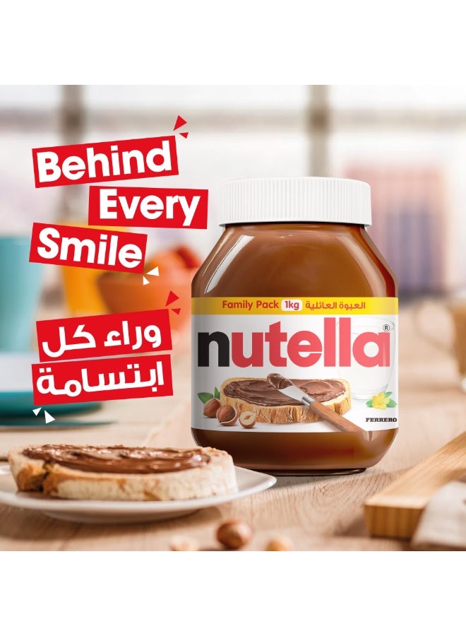 Nutella Hazelnut Chocolate Breakfast Spread Jar - Image 2