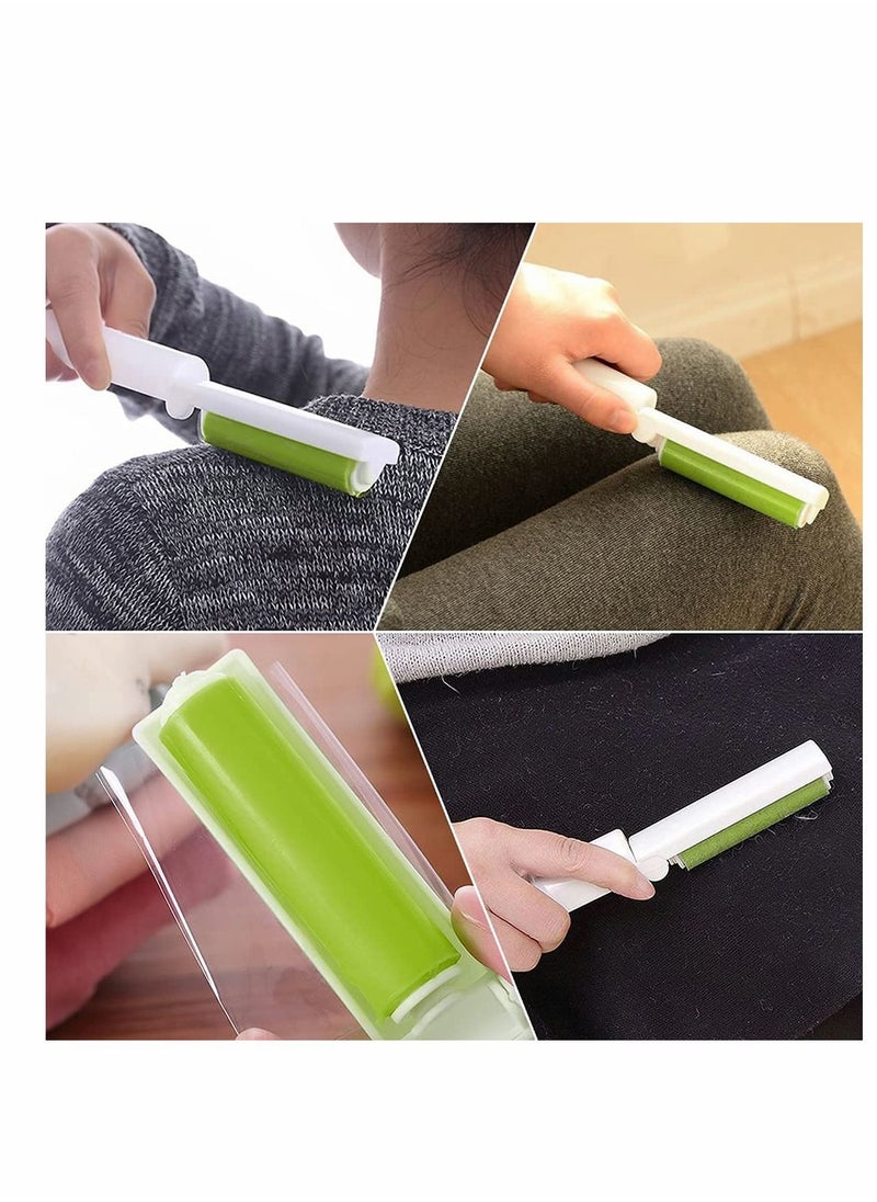 Y&D Sticky Lint Roller 5 Pack Pet Epilator Kit with Cover, Reusable Hair Remover Washable Dust Picker Cleaner Brush Set for Couch, Pets, Clothes, and Carpets  - Image 2