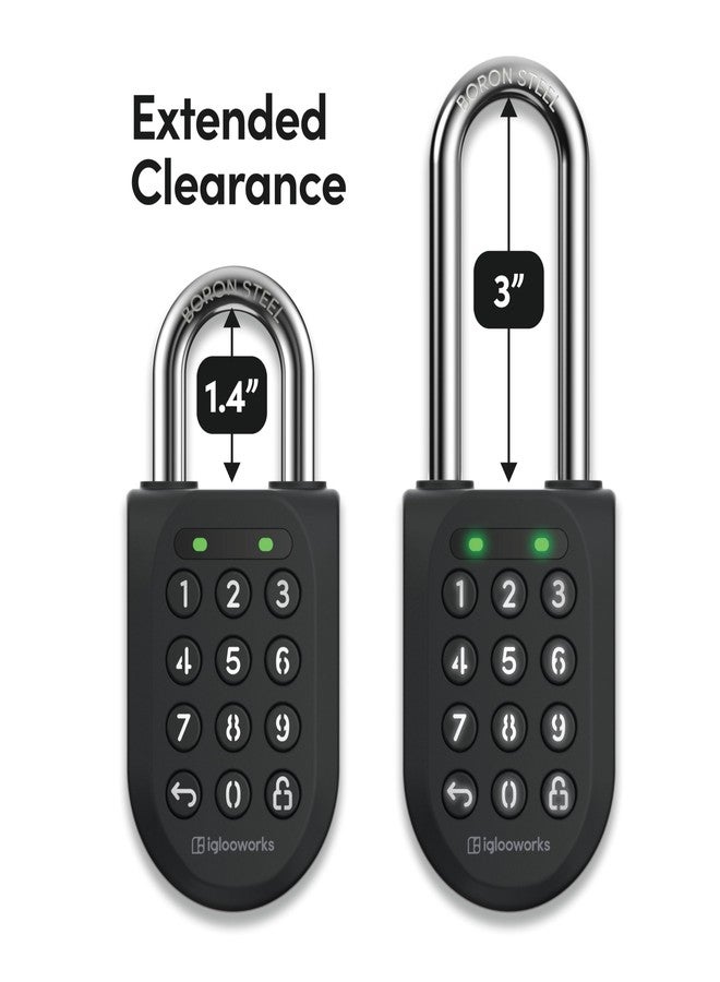 igloohome Long Shackle for Padlock 2 & Padlock 2E - Image 2