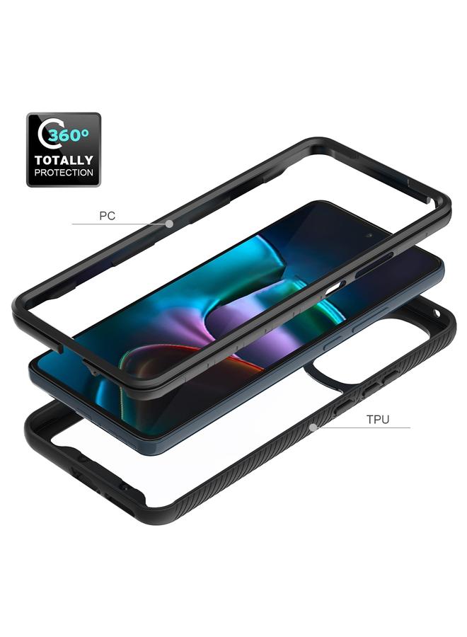 اس-توب جراب لهاتف Motorola Moto Edge 30 Starry Sky بلون سادة من مادة TPU الشفافة - Image 4