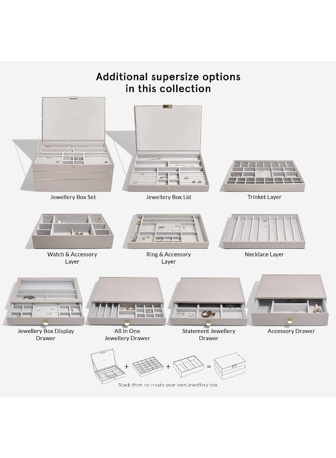 Stackers Taupe Supersize 41 Section Stacker - Image 4