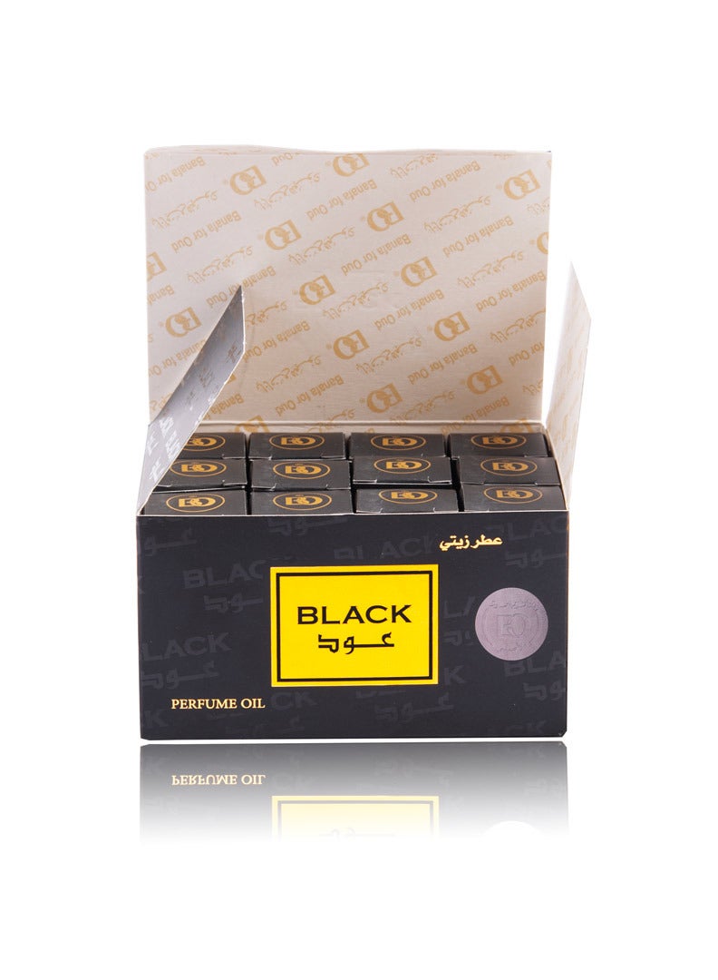 بانافع بلاك عود عطر زيتي من بانافع - للجنسين 3 ملل - Image 2