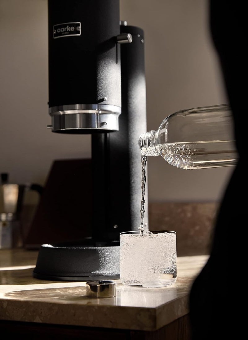 Aarke Aarke Glass Bottle for Sparkling Water Maker Carbonator Pro, Dishwasher Safe, Details in Steel
Carbonator Pro - Image 3