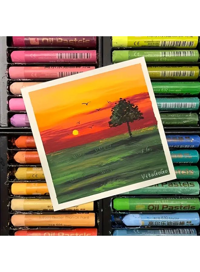 50 Sheets Heavy Duty Square Oil Painting Paper For Gouache Watercolor Canvas - Image 3