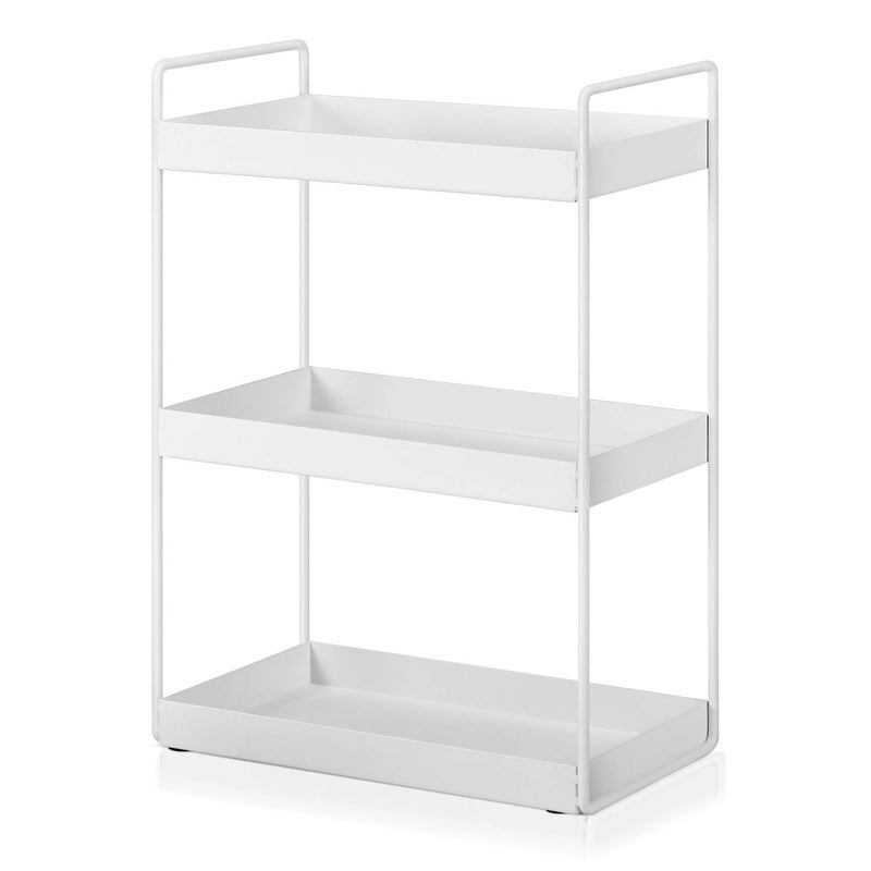 Aisung Aisung 3Tier Bathroom Countertop Organizer Vanity Tray Cosmetic  Makeup Storage Kitchen Spice Rack Standing Shelf White 