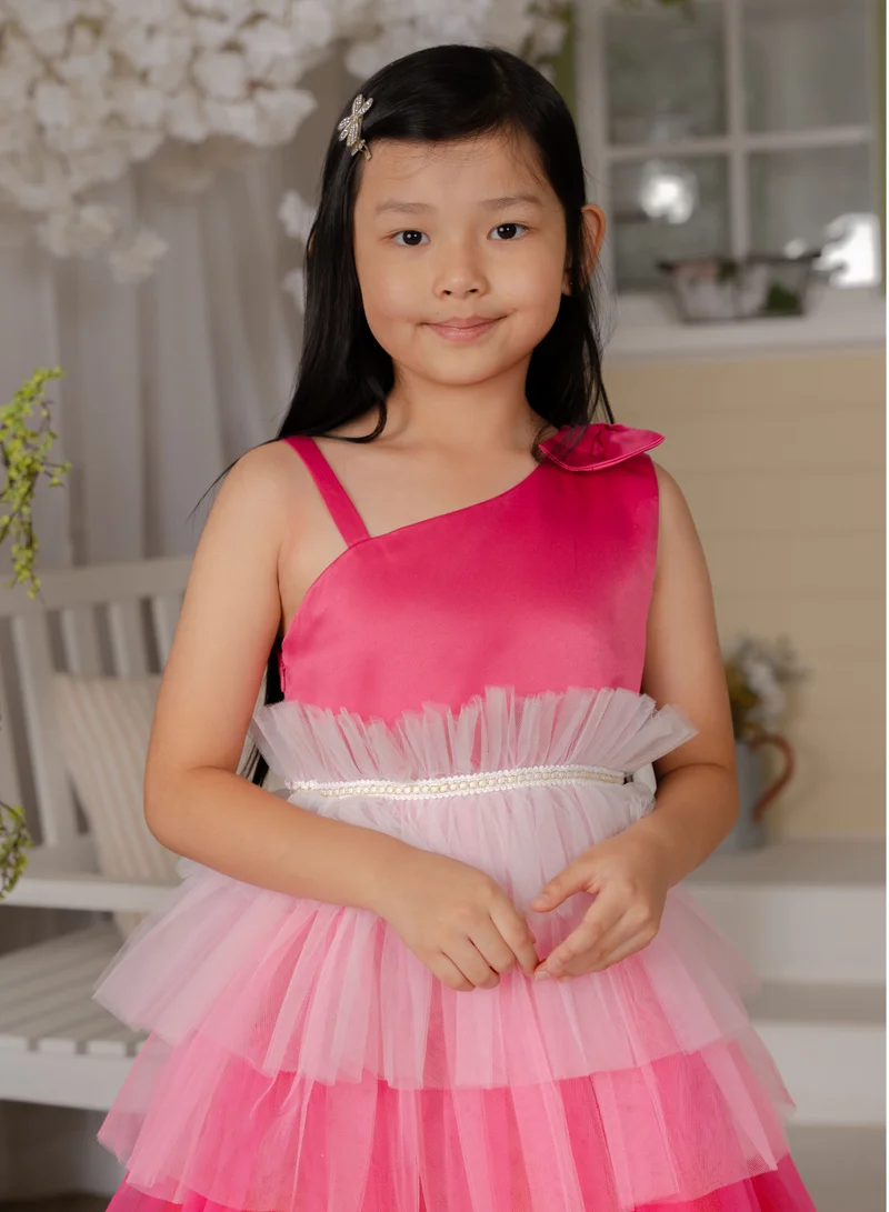 دىدانيالا Tiered Tulle Dress