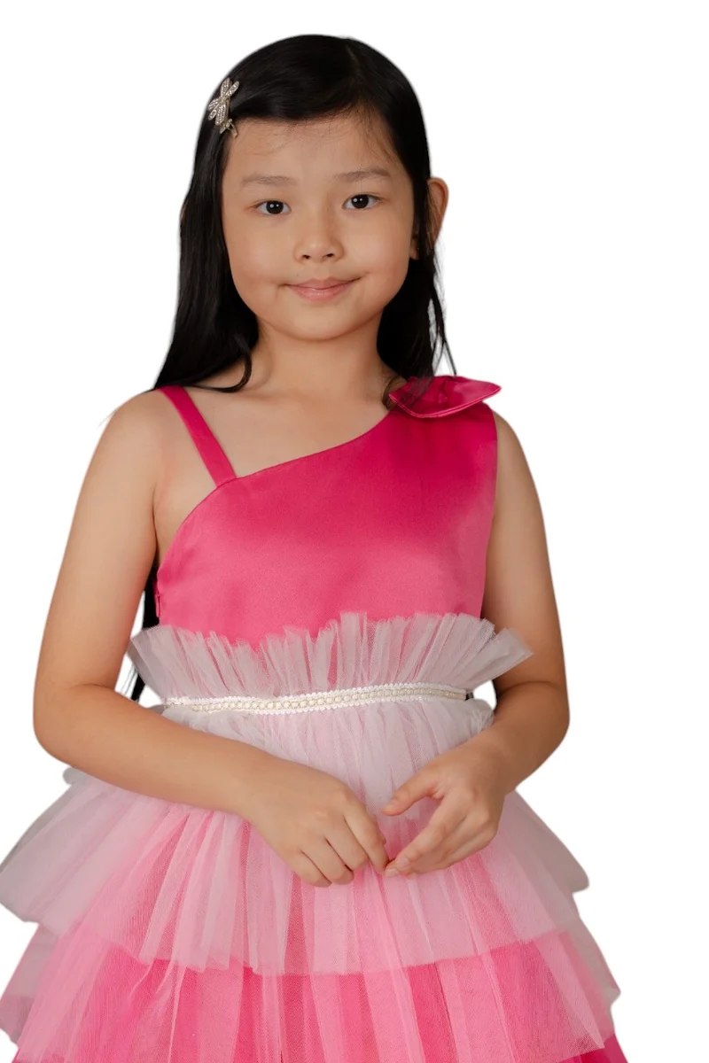 دىدانيالا Tiered Tulle Dress