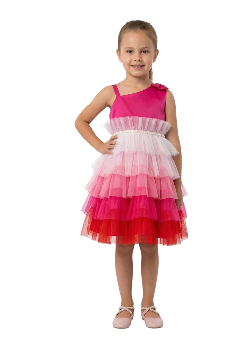 دىدانيالا فستان تول متعدد الطبقات