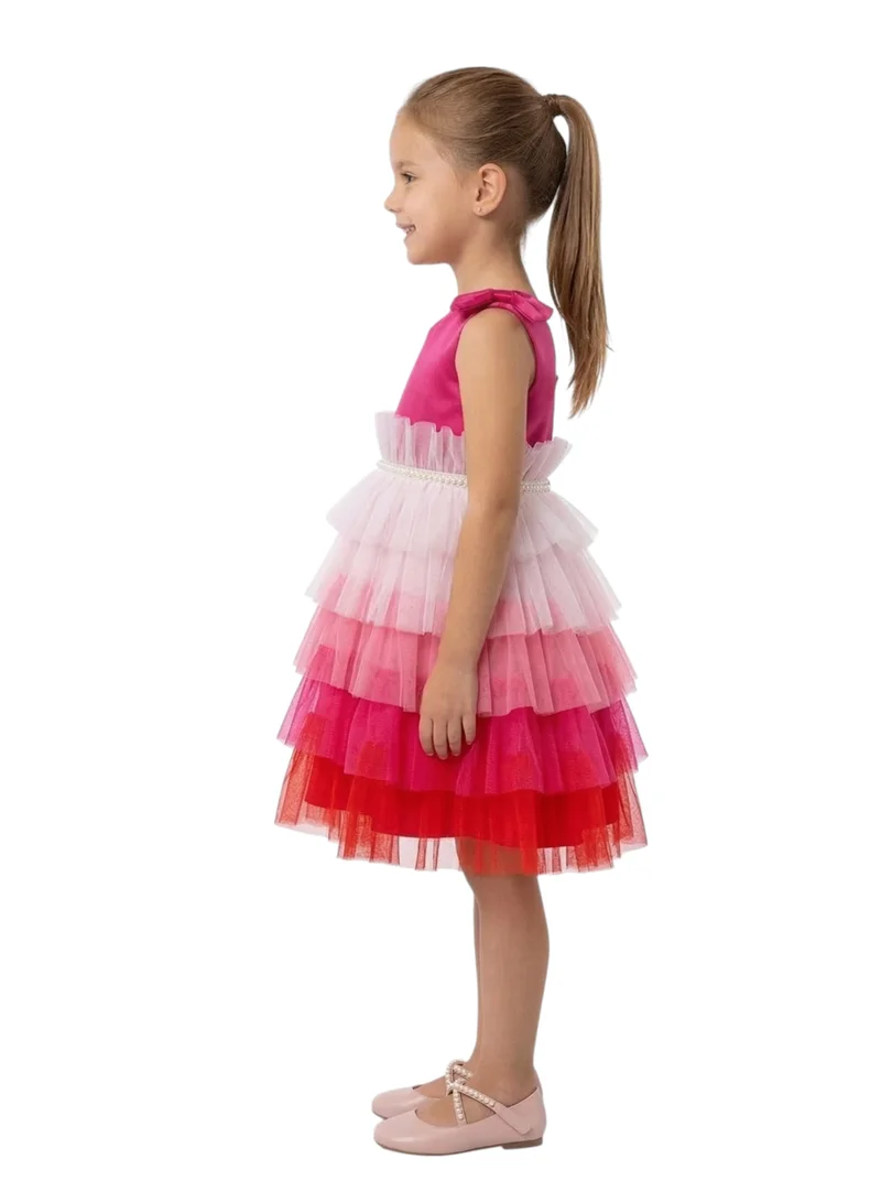 دىدانيالا فستان تول متعدد الطبقات