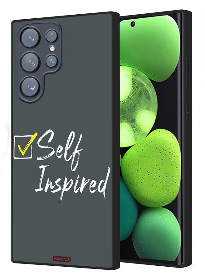 Tolwak Samsung Galaxy S22 Ultra 5G Protective Case Cover Self Inspired - Image 1