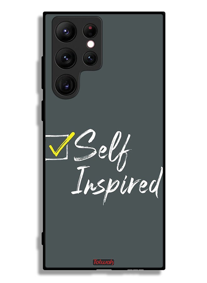 Tolwak Samsung Galaxy S22 Ultra 5G Protective Case Cover Self Inspired - Image 3