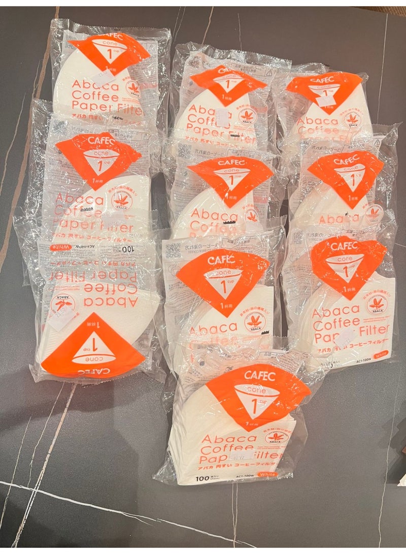 CAFEC 10 pack of Cafek Filters 01 - Specialty Coffee - Image 1