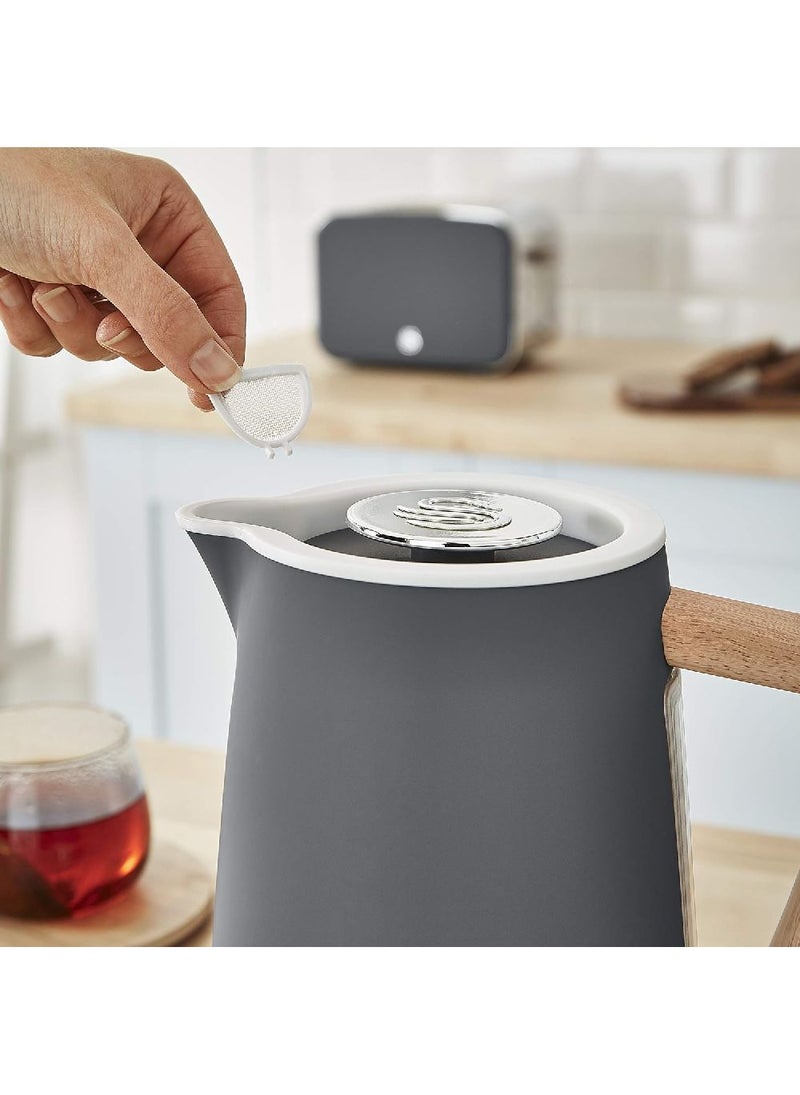Swan Swan Nordic Cordless Kettle Grey 1.7L  - Image 4