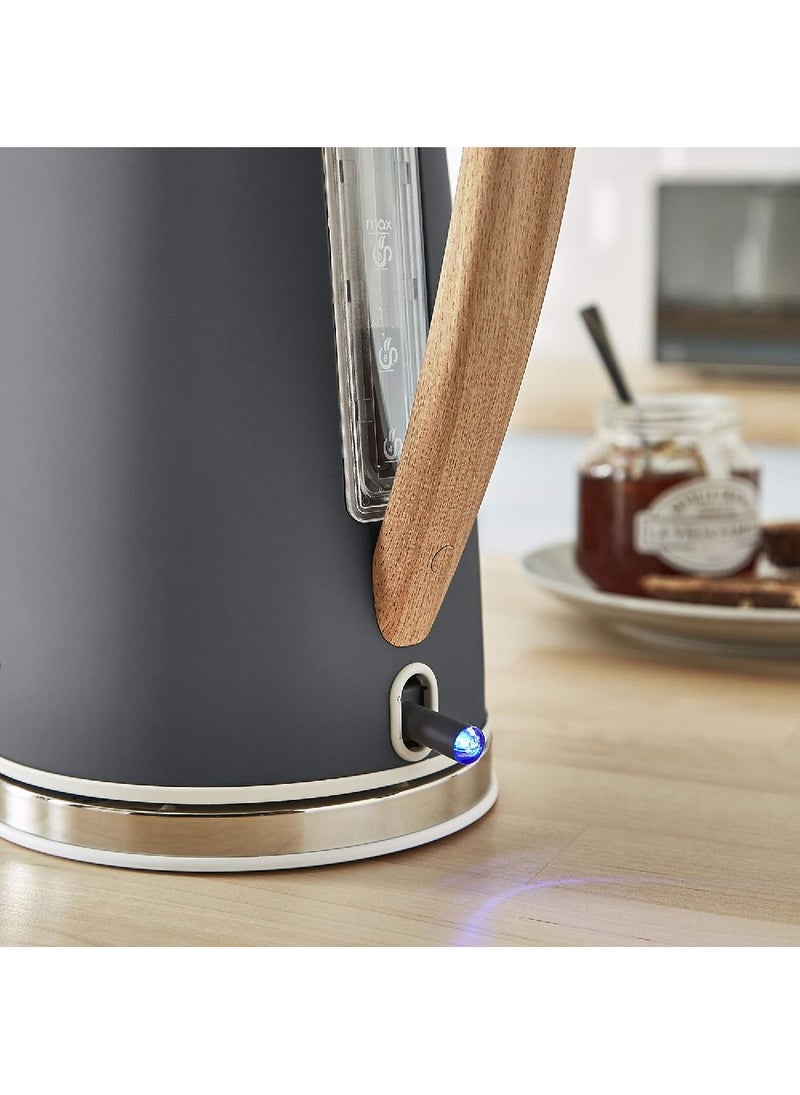 Swan Swan Nordic Cordless Kettle Grey 1.7L  - Image 5