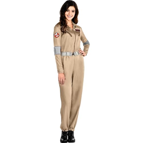 amscan Women's Classic Beige Ghostbuster Costume Set - Plus XXL (18-20), 1 Set - Iconic Movie Outfit - Ideal for Parties & Cosplay Events - Image 4