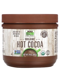 Now Foods NOW Foods, Organic Hot Cocoa, 14 oz (397 g)  - Image 1