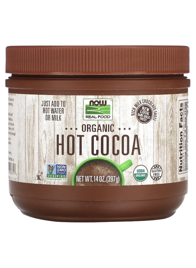 NOW Foods, Organic Hot Cocoa, 14 oz (397 g)