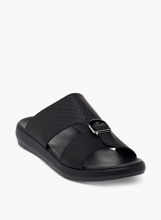 LBL By Shoexpress Men Buckle Accent Arabic Sandals