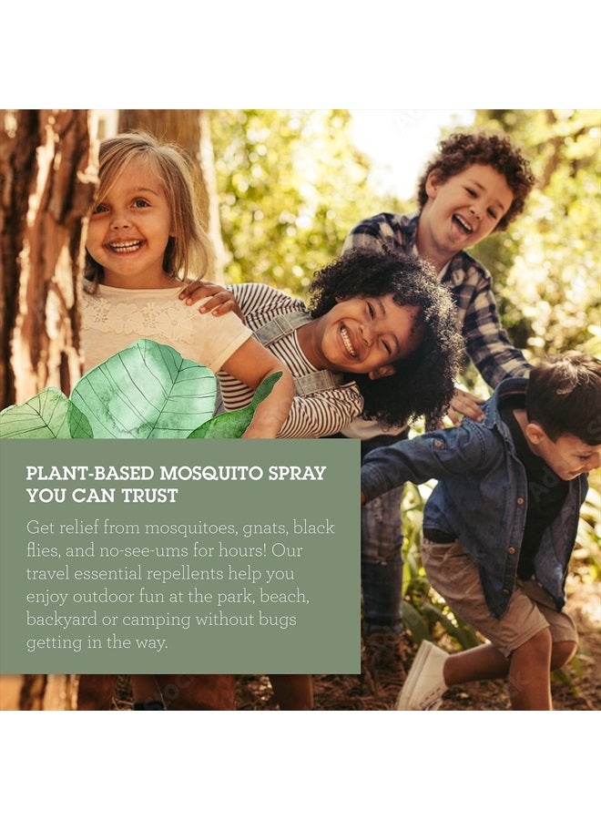 Quantum Health Buzz Away Insect Repellent DEET Free Citronella Oil Outdoor Mosquito Gnat Black Fly & No-See-Um Bug Spray Powerful Plants Repel Bugs Off Skin, Safe for Kids - 6 Ounce - Image 4
