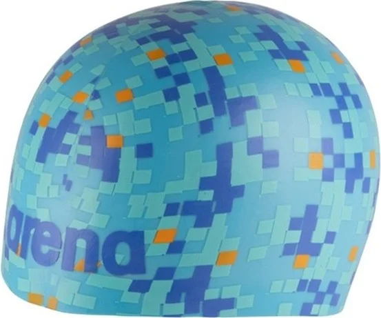 أرينا Poolish Molded Blue Swimming Cap 1E774239 Blue