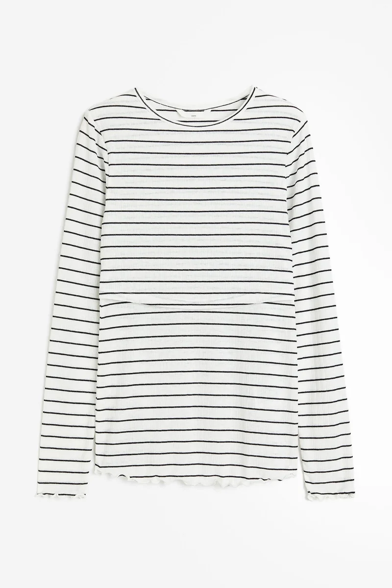 H&M MAMA Before &amp; After nursing top