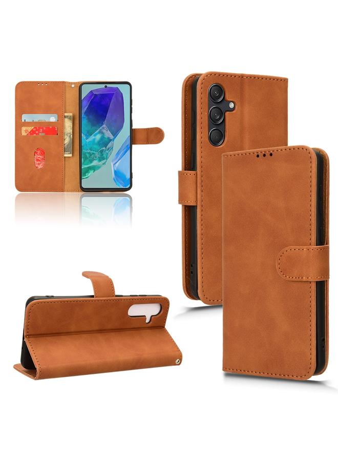 اس-توب جراب لهاتف Samsung Galaxy M55 5G جراب هاتف جلدي قابل للطي مغناطيسي - Image 1