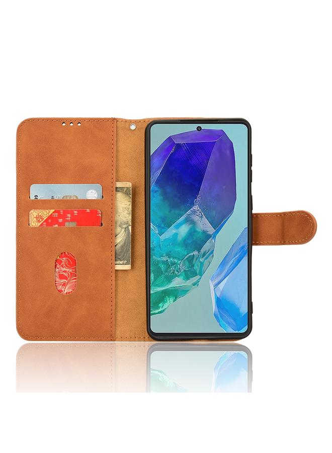 اس-توب جراب لهاتف Samsung Galaxy M55 5G جراب هاتف جلدي قابل للطي مغناطيسي - Image 4